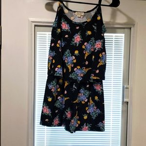 Junior flower romper small